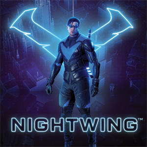 DC Comics Gotham Knights Nightwing Fast Charge Wireless Charging Stand Skin